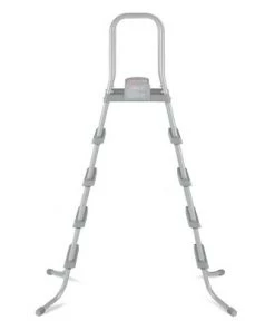Bestway 58337E 52-Inch Steel Above Ground Swimming Pool Ladder No-Slip Steps
