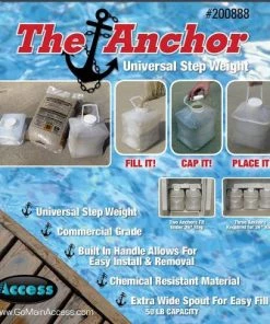 Confer Plastics Confer CCXAG 4-Step Above Ground Swimming Pool Entry Steps w/ 3) Sand Weights -Swimming Pools Sales unnamed file 3162