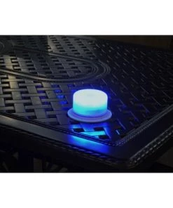 Main Access iStep Above Ground Swimming Pool Deck Entry Steps Ladder + LED Light