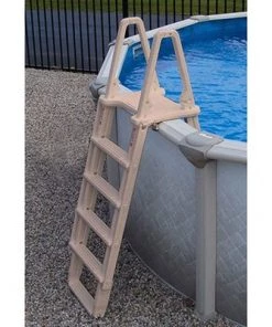 Confer Plastics Confer 7100X Evolution A-Frame 48 to 54 Inch Above Ground Swimming Pool Ladder
