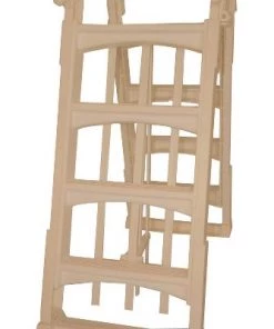 Vinyl Works A Frame Ladder for Swimming Pools 48 to 56 Inch Tall and Ladder Mat