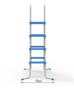 JLeisure 48 Inch 3 Step with Platform A Frame Deck Heavy Duty Metal Steel Frame Outdoor Backyard Above Ground Swimming Pool Ladder -Swimming Pools Sales unnamed file 3245