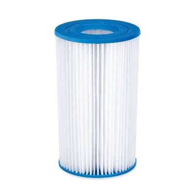 Summer Waves Active 10 Foot x 30 Inch Metal Frame Outdoor Backyard Above Ground Swimming Pool Set with Filter Pump, Type I Cartridge, and Repair Patch 2 Summer Waves Active 10 Foot x 30 Inch Metal Frame Outdoor Backyard Above Ground Swimming Pool Set with Filter Pump, Type I Cartridge, and Repair Patch - Image 2