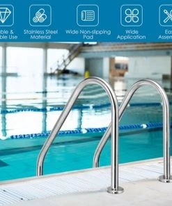 Costway Stainless Steel 2-Step Swimming Pool Ladder Non-Slip for In Ground Pools -Swimming Pools Sales unnamed file 3315