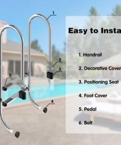 Costway 2-Step Swimming Pool Ladder Stainless Steel Non-Slip for In Ground Pools -Swimming Pools Sales unnamed file 3327