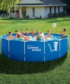 Summer Waves Active 10 Foot x 30 Inch Metal Frame Outdoor Backyard Above Ground Swimming Pool Set with Filter Pump, Type I Cartridge, and Repair Patch 7 Summer Waves Active 10 Foot x 30 Inch Metal Frame Outdoor Backyard Above Ground Swimming Pool Set with Filter Pump, Type I Cartridge, and Repair Patch -Swimming Pools Sales unnamed file 333