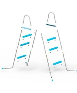 JLeisure 43 Inch 3 Step A Frame Heavy Duty Metal Steel Frame Outdoor Backyard Patio Above Ground Swimming Pool Ladder (2 Pack) -Swimming Pools Sales unnamed file 3347