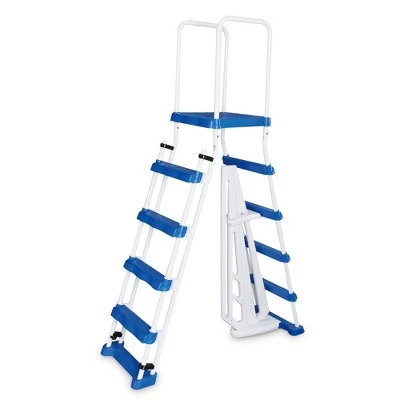 Northlight 52" A-Frame Above Ground Swimming Pool Ladder 1 Northlight 52" A-Frame Above Ground Swimming Pool Ladder