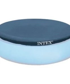 Intex Steel Frame Above Ground Pool Ladder & Intex 15 Ft Above Ground Pool Cover