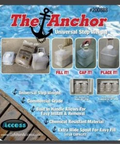 Main Access 200100T Above Ground Pool Ladder Steps w/ Mat Pad + 2 Sand Weights -Swimming Pools Sales unnamed file 3406