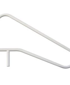 Saftron CBRTD-354-W 3 Bend Weather Resistant In Water Polymer Handrail, White