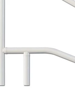 Saftron CBRTD-354-W 3 Bend Weather Resistant In Water Polymer Handrail, White -Swimming Pools Sales unnamed file 3409