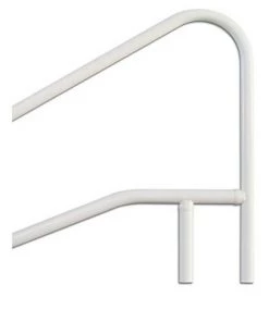 Saftron CBRTD-354-W 3 Bend Weather Resistant In Water Polymer Handrail, White -Swimming Pools Sales unnamed file 3410