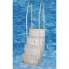 Main Access iStep Above Ground Pool Entry Ladder w/ Pad + 2 Weights + LED Light