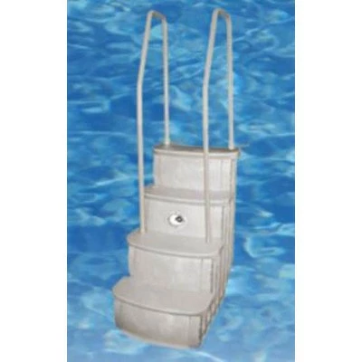 Main Access iStep Above Ground Pool Entry Ladder w/ Pad + 2 Weights + LED Light 1 Main Access iStep Above Ground Pool Entry Ladder w/ Pad + 2 Weights + LED Light