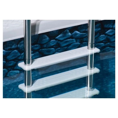 Blue Wave Standard Stainless Steel In-Pool Ladder for Above Ground Pools 1 Blue Wave Standard Stainless Steel In-Pool Ladder for Above Ground Pools