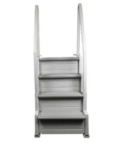 Confer Plastics NEW CONFER STEP-1 Above Ground Pool Ladder Step System Entry with 2 Sand Weights