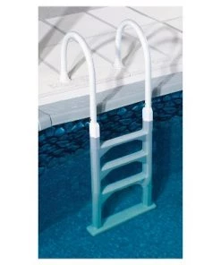 Blue Wave Aluminum/Resin In-Pool Ladder for Above Ground Pools