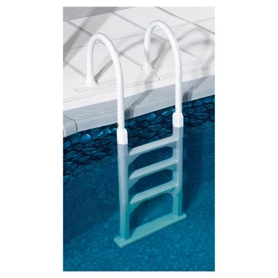 Blue Wave Aluminum/Resin In-Pool Ladder for Above Ground Pools 1 Blue Wave Aluminum/Resin In-Pool Ladder for Above Ground Pools
