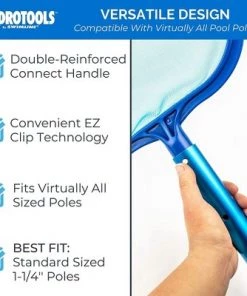 Swimline 8005 HydroTools Residential Swimming Pool, Hot Tub, and Spa Leaf Skimmer with Fine Mesh Net for Easy and Hassle Free Pool Maintenance -Swimming Pools Sales unnamed file 3496