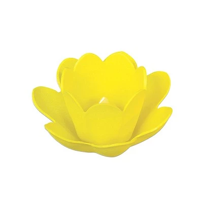 Poolmaster Pool Master Floating Blossom Light with Votive Candle for Pool and Patio 8.5" - Yellow 1 Poolmaster Pool Master Floating Blossom Light with Votive Candle for Pool and Patio 8.5" - Yellow