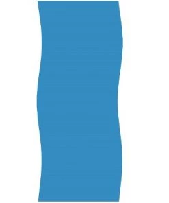 Swimline Round Solid Mystri Unibead Liner for Above Ground Swimming Pools 27' - Blue