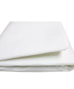 Horizon Ventures 33x18 Inch Round Water Resistant Polyester Pre-Cut Underpad Above Ground Pool Installation or Liner Replacement, White