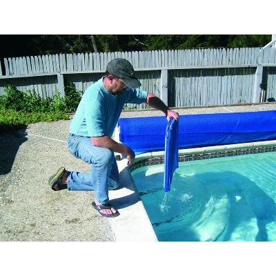 Poolmaster Pool Master Cover Catch Swimming Pool Solar Cover Accessory 43.75" - Blue 4 Poolmaster Pool Master Cover Catch Swimming Pool Solar Cover Accessory 43.75" - Blue - Image 4