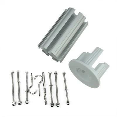 Swim Central HydroTools Hexagonal Aluminum Solar Cover Reel Tube Kit - 4" x 16' 1 Swim Central HydroTools Hexagonal Aluminum Solar Cover Reel Tube Kit - 4" x 16'