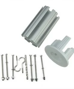 Swim Central HydroTools Hexagonal Aluminum Solar Cover Reel Tube Kit - 5" x 20'