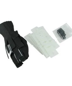 Pool Central Adhesive Straps and Snaps Kit for Cover Reels 8pc 55" - Black