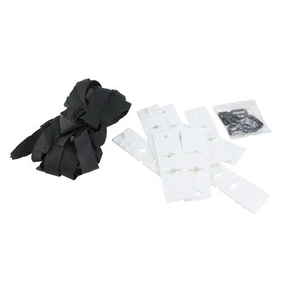 Pool Central Set of 8 Straps and Snaps Kit for Cover Reels 1 Pool Central Set of 8 Straps and Snaps Kit for Cover Reels