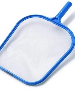 Swimline Hydrotools 8005 Swimming Pool Leaf Skimmer Mesh Net w/ 4'-12' Telescopic Pole