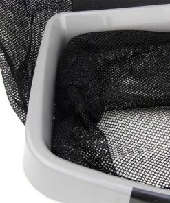 Swimline Hydrotools H2O Pro Swimming Pool Deep Bag Leaf Rake Skimmer Head 17" - Gray/Black