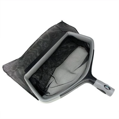 Swimline Hydrotools H2O Pro Swimming Pool Deep Bag Leaf Rake Skimmer Head 17" - Gray/Black 2 Swimline Hydrotools H2O Pro Swimming Pool Deep Bag Leaf Rake Skimmer Head 17" - Gray/Black - Image 2