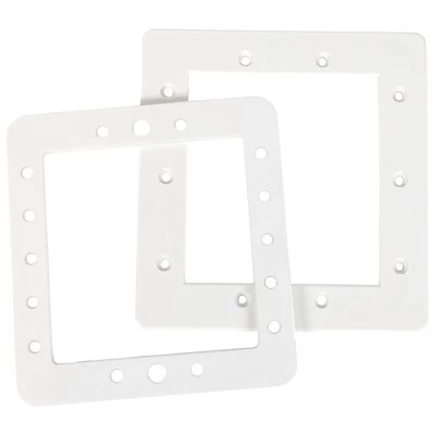 Swimline Swim Central 8.25" White Hydrotools Swimming Pool Skimmer Face Plate and Butterfly Gasket 1 Swimline Swim Central 8.25" White Hydrotools Swimming Pool Skimmer Face Plate and Butterfly Gasket