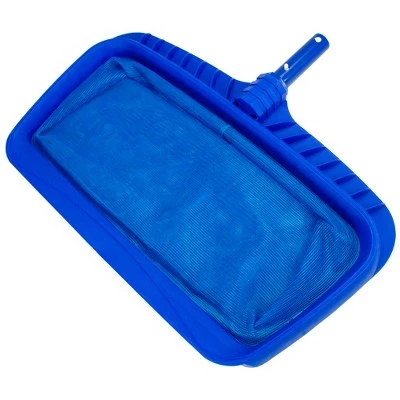 Pool Central Heavy Duty Deep-Bag Swimming Pool Leaf Rake Skimmer Head 19.75" - Blue 1 Pool Central Heavy Duty Deep-Bag Swimming Pool Leaf Rake Skimmer Head 19.75" - Blue