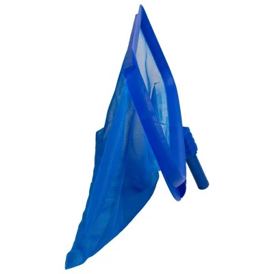 Pool Central Heavy Duty Deep-Bag Swimming Pool Leaf Rake Skimmer Head 19.75" - Blue 5 Pool Central Heavy Duty Deep-Bag Swimming Pool Leaf Rake Skimmer Head 19.75" - Blue - Image 5