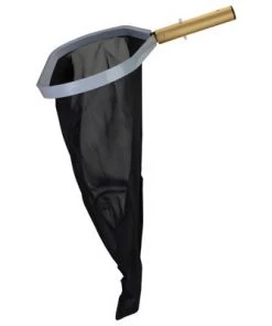 Pool Central Ultra-Deep Professional Swimming Pool Leaf Rake Skimmer Head - Fits Most Poles 19.5" - Black