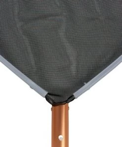 Pool Central Heavy Duty Professional Swimming Pool Leaf Skimmer - Fits Most Poles 22.25" - Black
