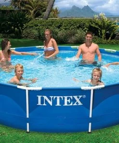 Intex 28211EH 12-foot x 30-inch Metal Frame Round 6 Person Outdoor Above Ground Swimming Pool with Filter Pump, Filter Cartridge, & Protective Canopy -Swimming Pools Sales unnamed file 378
