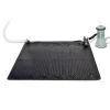 Intex Solar Mat Water Heater - Black Bundled w/ Wall-Mounted Automatic Skimmer