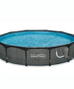 Summer Waves P20012331 Active 12ft x 33in Outdoor Round Frame Above Ground Swimming Pool Set with Skimmer Filter Pump & Filter Cartridge -Swimming Pools Sales unnamed file 38