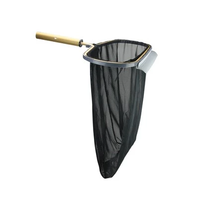 Pool Central Heavy Duty Aluminum Tube Frame Leaf Pool Rake with Net 22" - Copper/Black 2 Pool Central Heavy Duty Aluminum Tube Frame Leaf Pool Rake with Net 22" - Copper/Black - Image 2