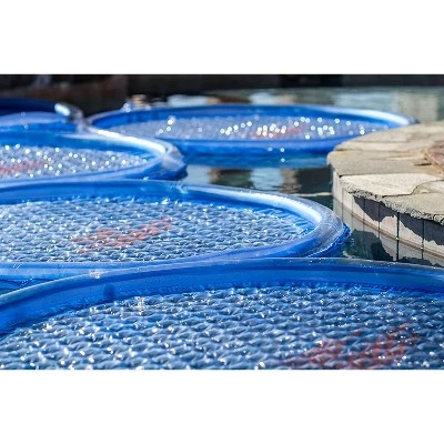 Solar Sun Rings UV Resistant Above Ground Inground Swimming Pool Hot Tub Spa Heating Accessory Circular Heater Solar Cover, SRR, Blue 5 Solar Sun Rings UV Resistant Above Ground Inground Swimming Pool Hot Tub Spa Heating Accessory Circular Heater Solar Cover, SRR, Blue - Image 5
