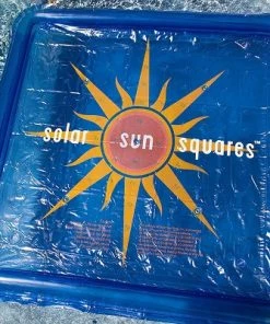 Solar Sun Rings SSSA-SB-02 UV Resistant Above Ground Inground Swimming Pool Hot Tub Spa Heating Accessory Square Heater Solar Cover, Sunburst