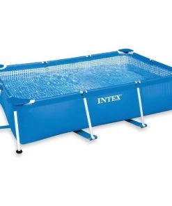 Intex 86" x 59" x 23" Rectangular Swimming Pool + 1000 GPH Filter Pump System