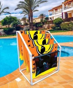 WOW World Of Watersports WOW Watersports Indoor or Outdoor Free Standing Collapsible Heavy Duty 5 Rail Towel Rack w/ Hanging Pocket & Storage Bag for Pool Accessories, White 6 WOW World Of Watersports WOW Watersports Indoor or Outdoor Free Standing Collapsible Heavy Duty 5 Rail Towel Rack w/ Hanging Pocket & Storage Bag for Pool Accessories, White -Swimming Pools Sales unnamed file 3906