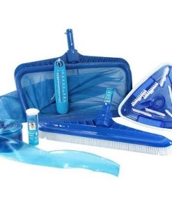 Swim Central 50-Inch HydroTools Premium Swimming Pool Cleaning and Maintenance Kit with Test Strips