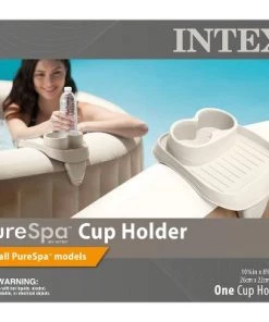 Intex 28500E PureSpa Attachable Cup Holder and Refreshment Tray Hot Tub Accessory for Select PureSpa Models, Holds 2 Standard Beverage Containers, Tan -Swimming Pools Sales unnamed file 3983
